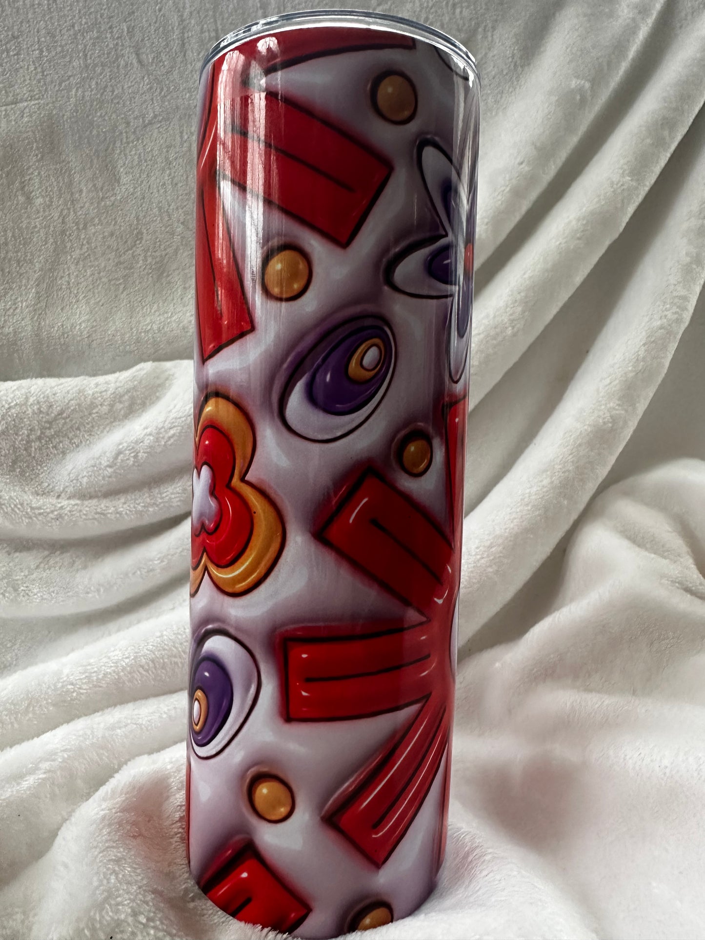 Groovy Puffy 20 oz Tumbler