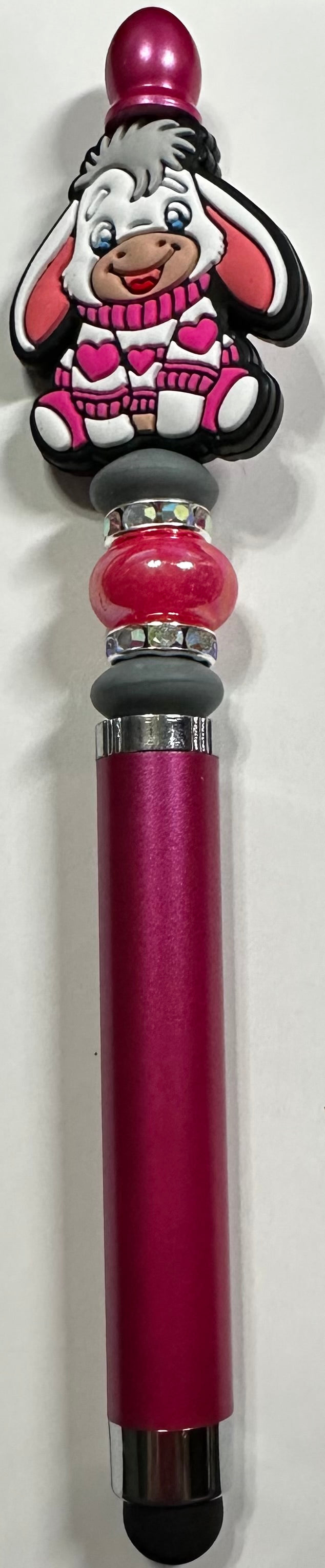 Beaded Pen w/Stylus