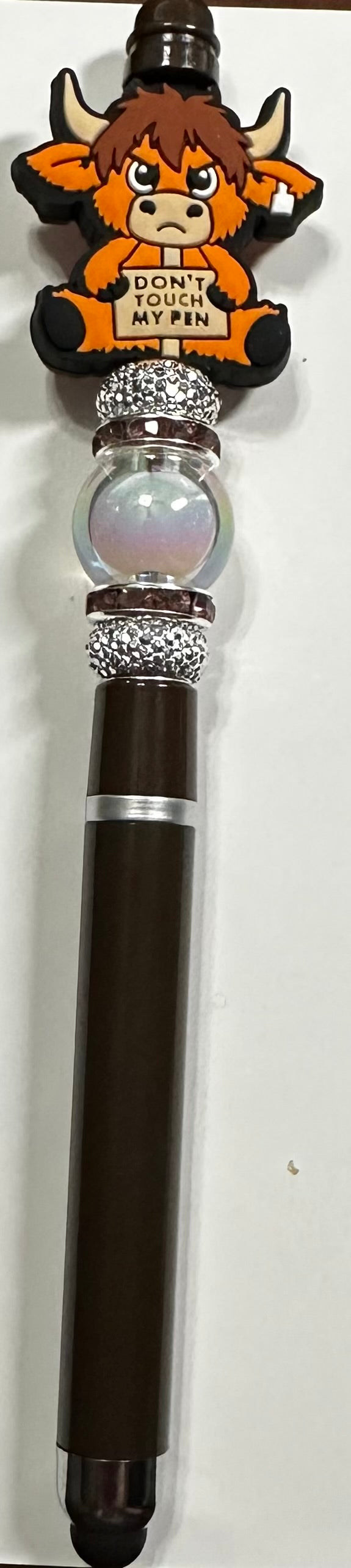 Beaded Pen w/Stylus