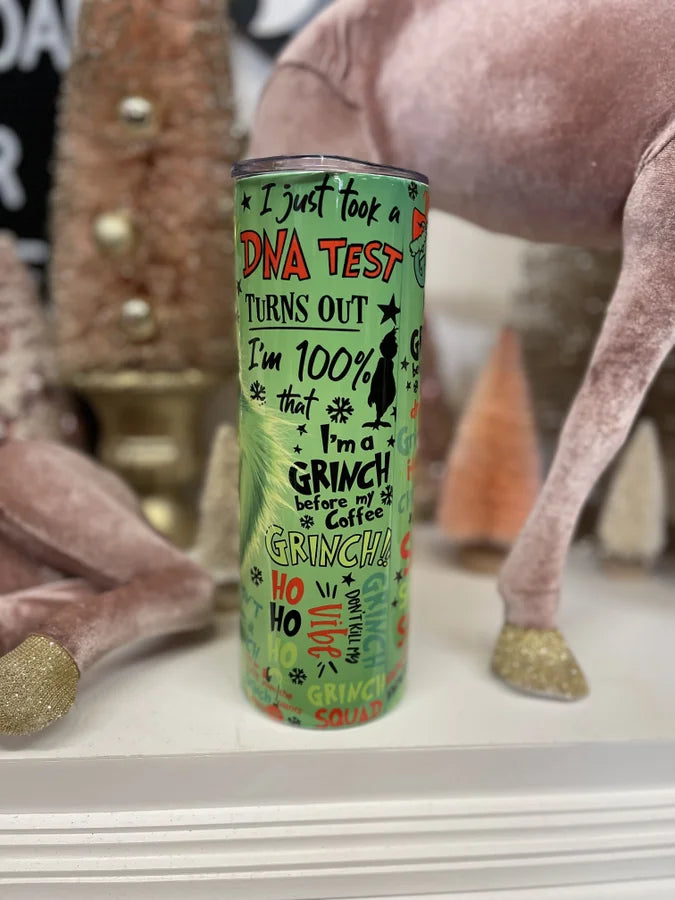 Naughty Grinch 20 oz Tumbler