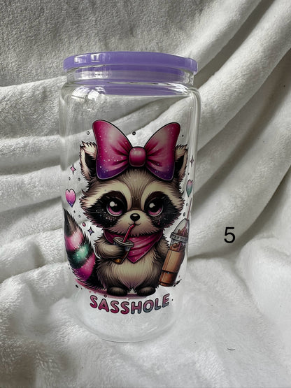 16 oz Libby Glass Can Cup