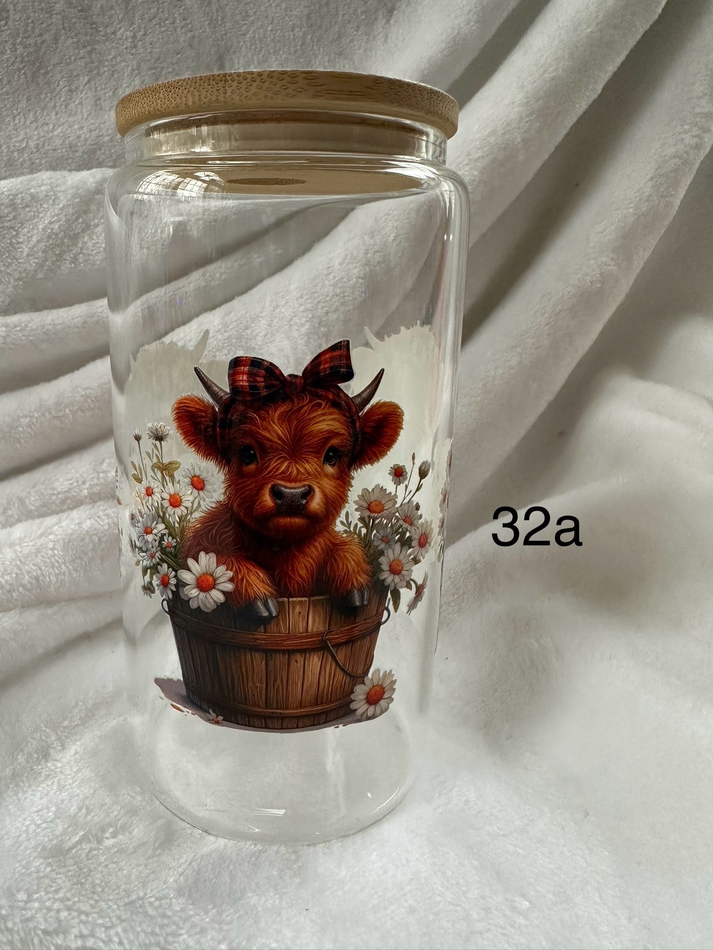 16 oz Libby Glass Can Cup