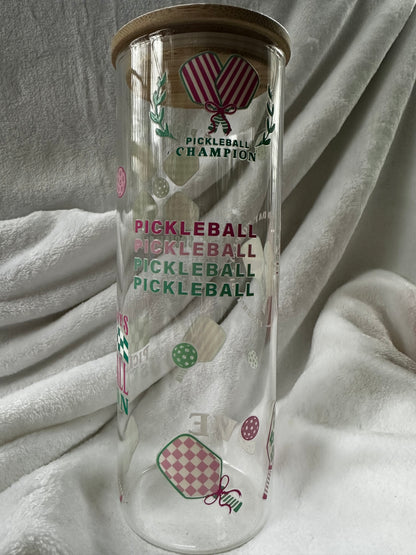 25 oz Clear Glass Straight Tumbler