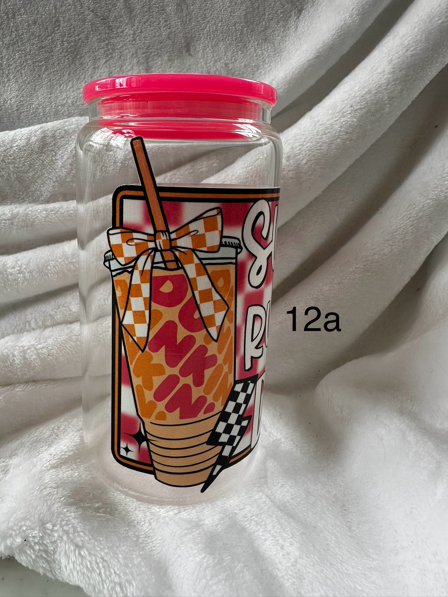 16 oz Libby Glass Can Cup