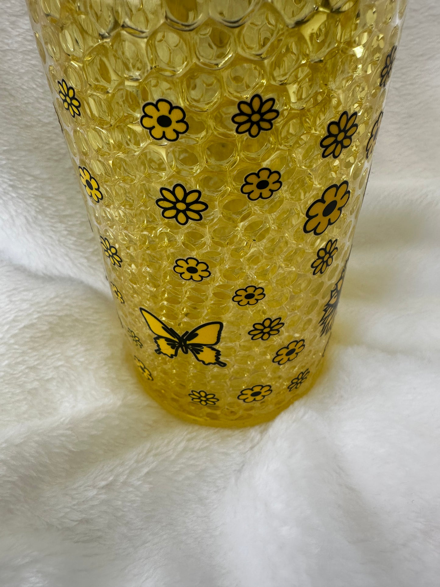 Pre-made 16 oz Snow Globe Tumblers