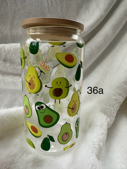 16 oz Libby Glass Can Cup