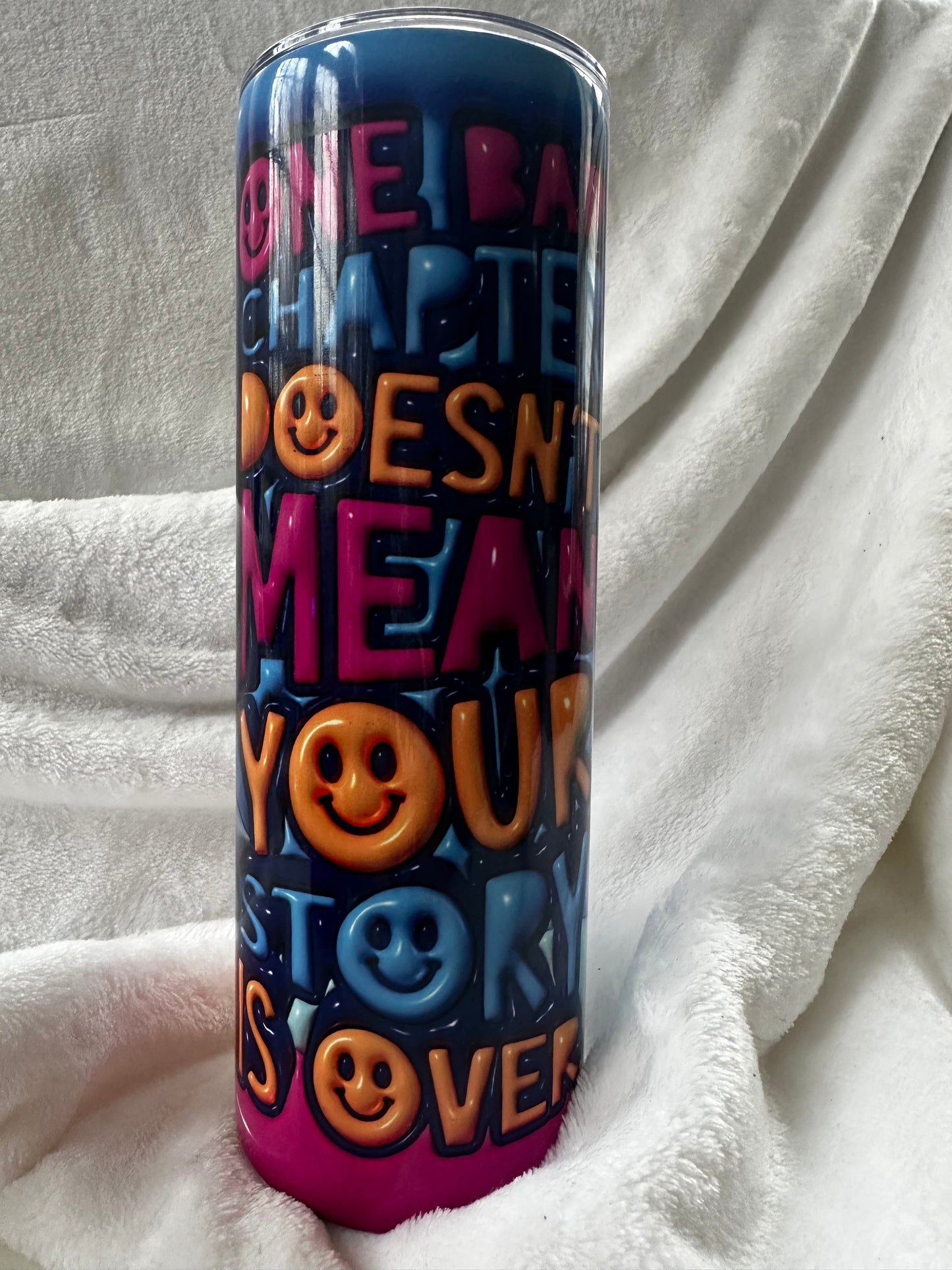 One Bad Chapter Puffy 20 oz Tumbler