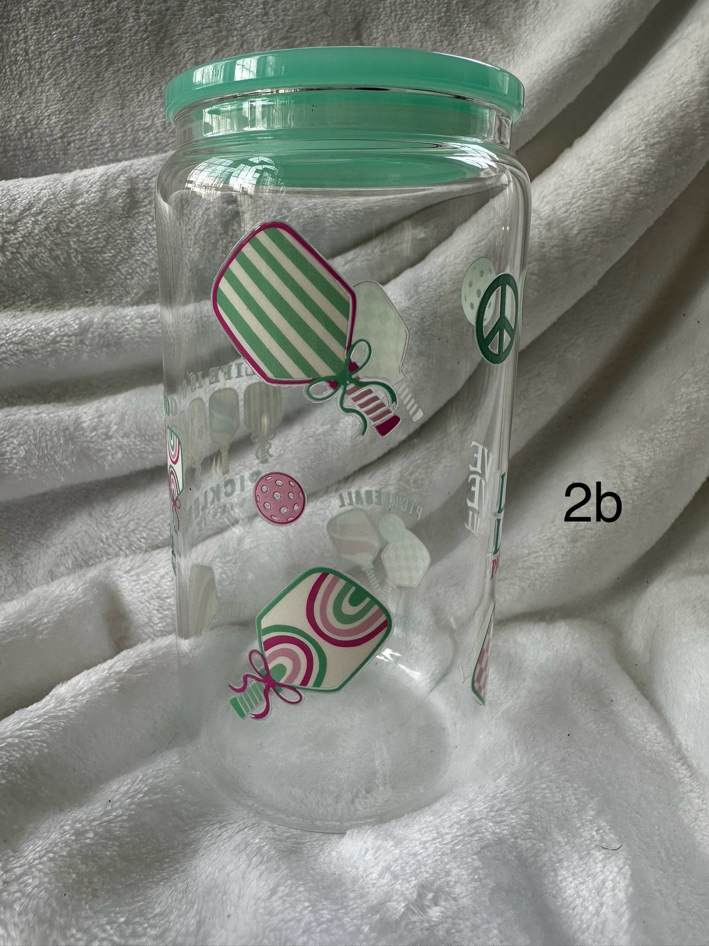 16 oz Libby Glass Can Cup