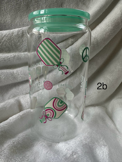 16 oz Libby Glass Can Cup