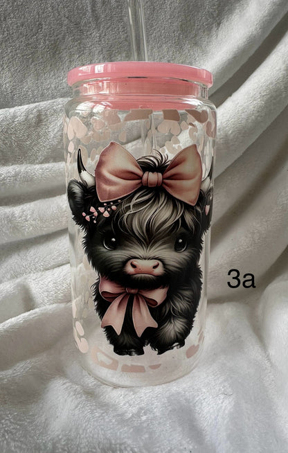 16 oz Libby Glass Can Cup