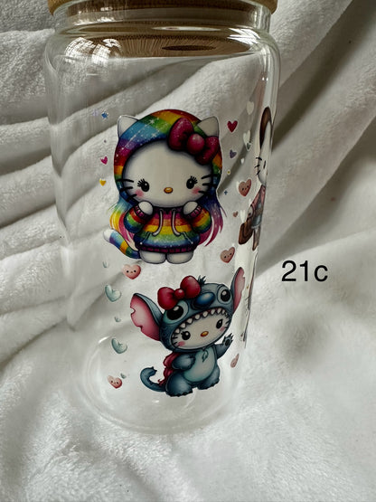 16 oz Libby Glass Can Cup