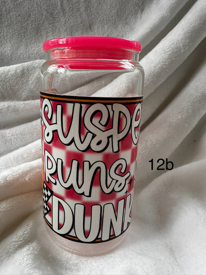 16 oz Libby Glass Can Cup