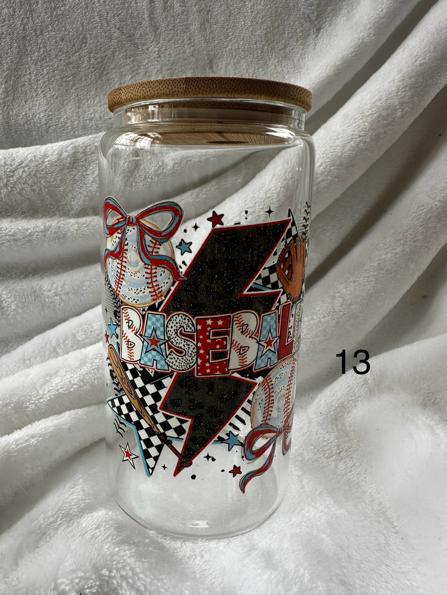 16 oz Libby Glass Can Cup