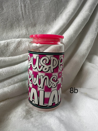 16 oz Libby Glass Can Cup