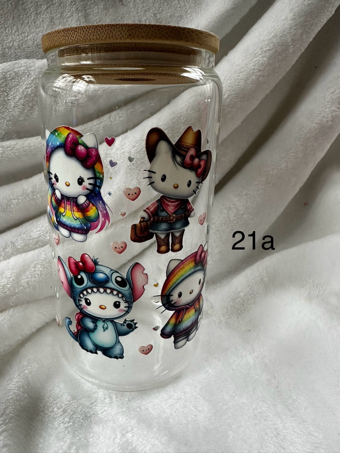 16 oz Libby Glass Can Cup