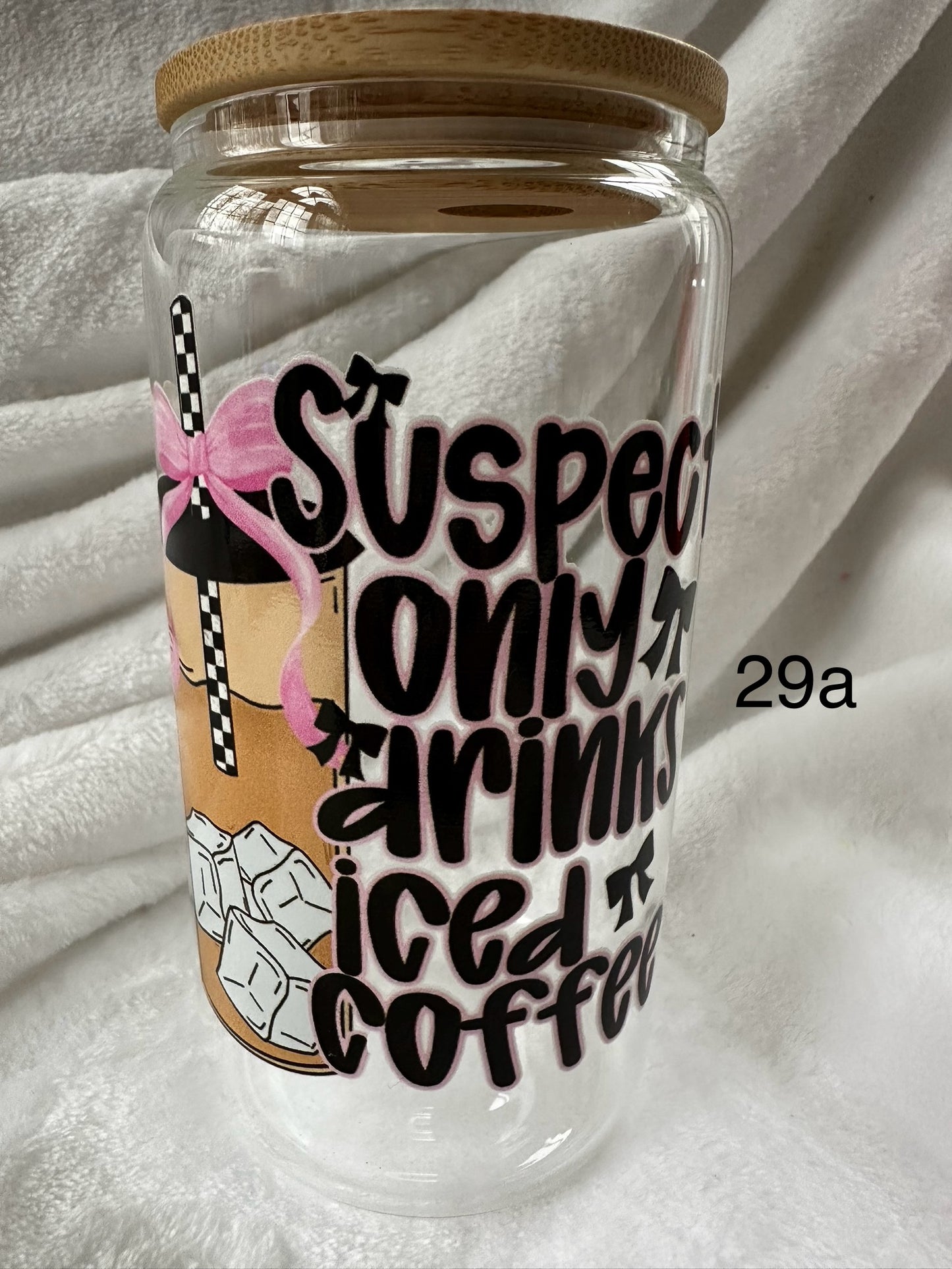 16 oz Libby Glass Can Cup