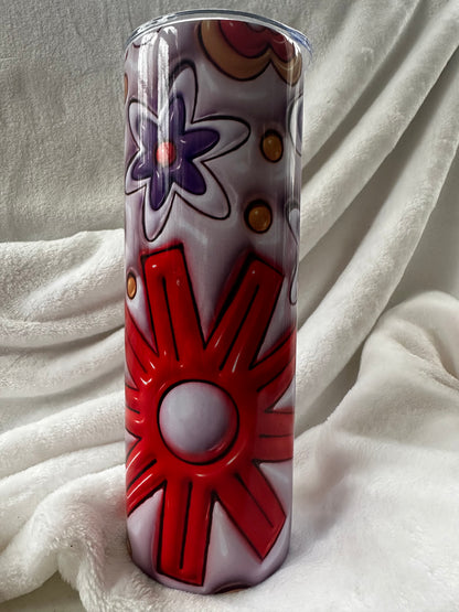 Groovy Puffy 20 oz Tumbler