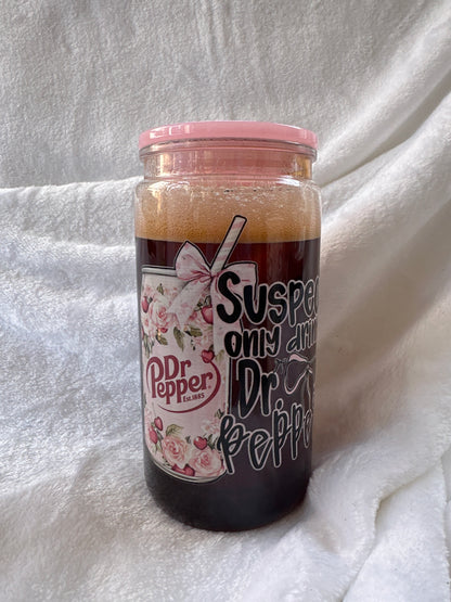 Pre-made 16 oz Snow Globe Tumblers