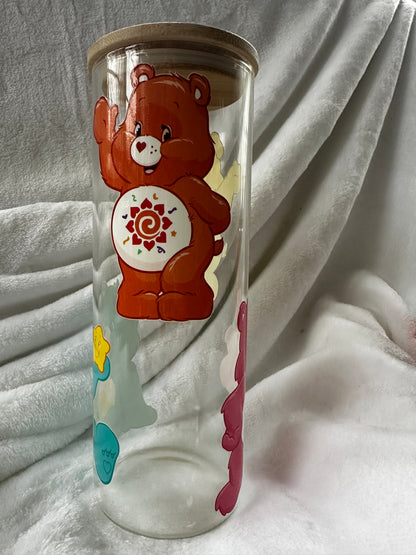 25 oz Clear Glass Straight Tumbler