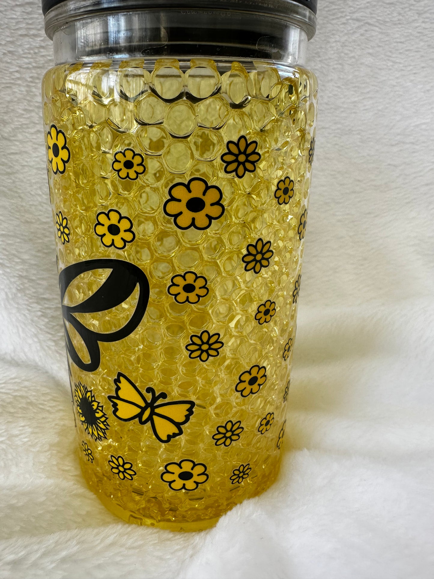 Pre-made 16 oz Snow Globe Tumblers