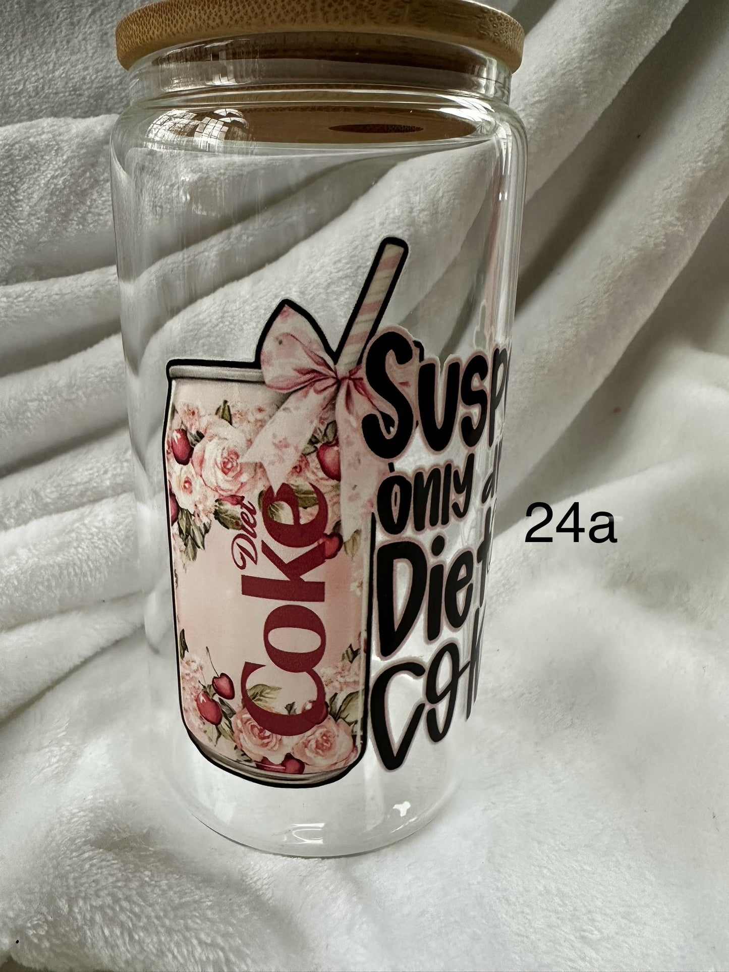 16 oz Libby Glass Can Cup