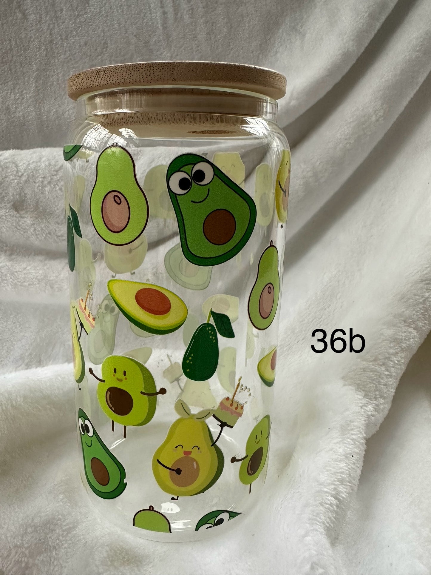 16 oz Libby Glass Can Cup