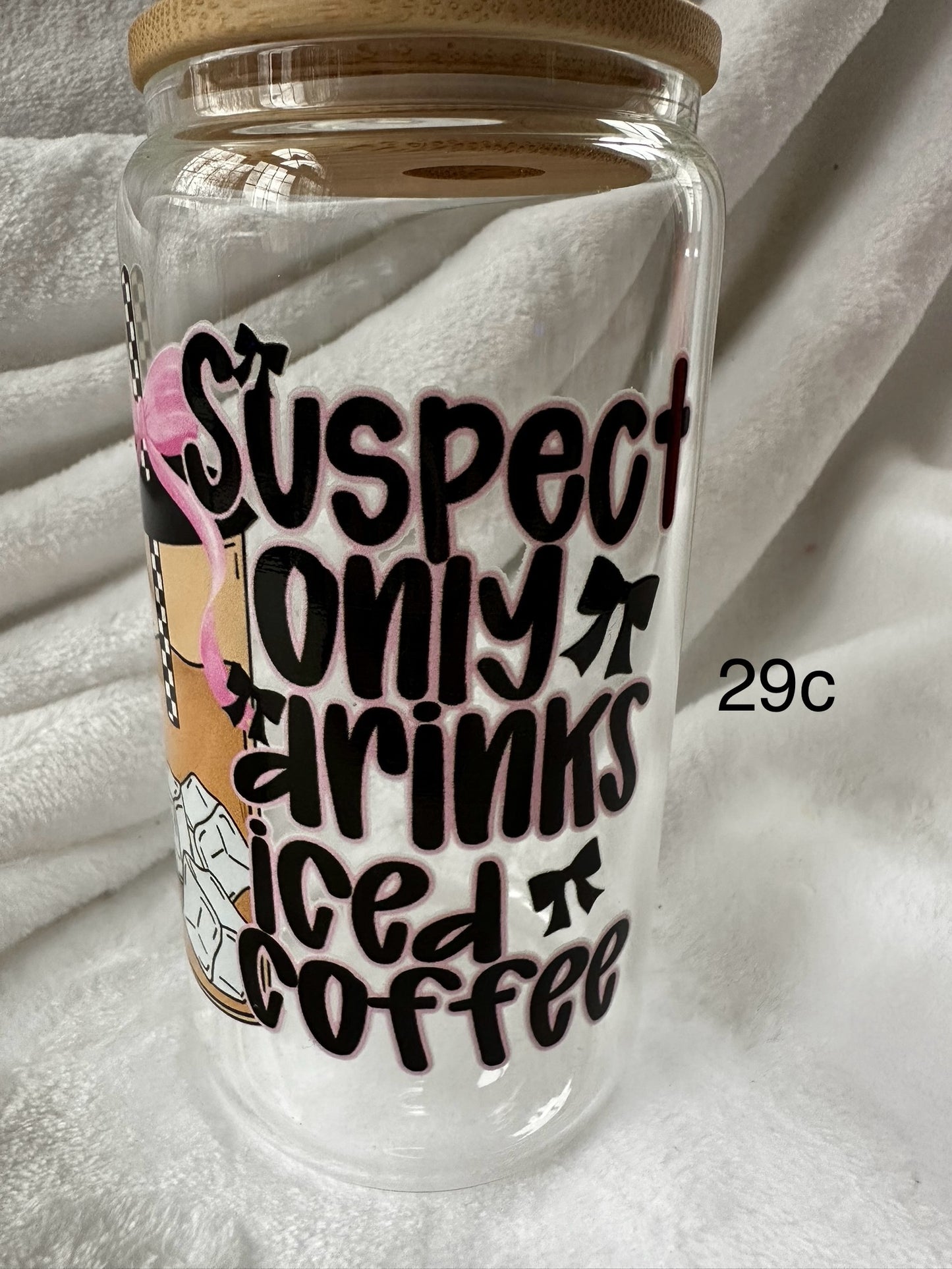 16 oz Libby Glass Can Cup