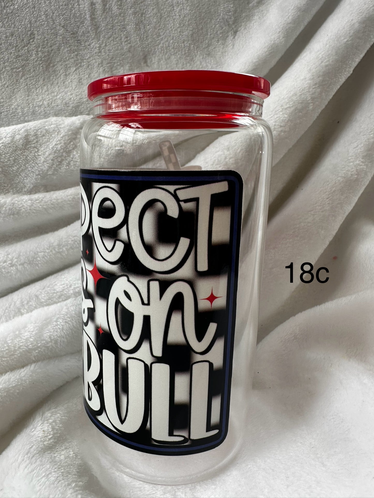 16 oz Libby Glass Can Cup