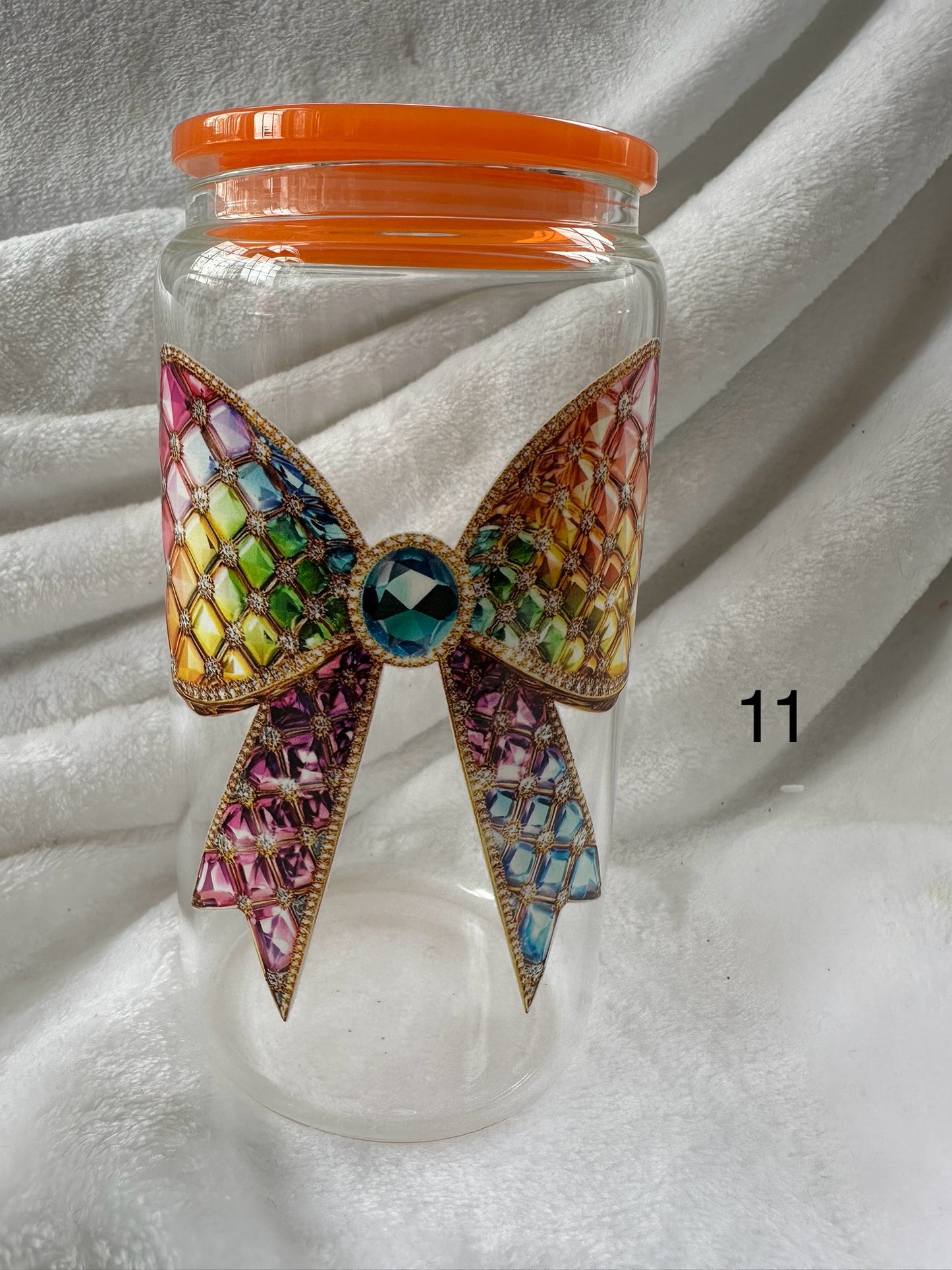 16 oz Libby Glass Can Cup