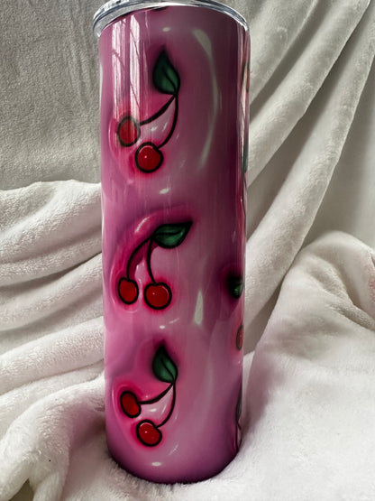 Puffy Cherries 20 oz Tumbler