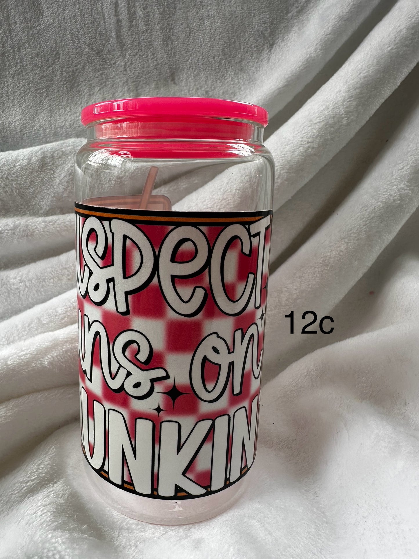 16 oz Libby Glass Can Cup