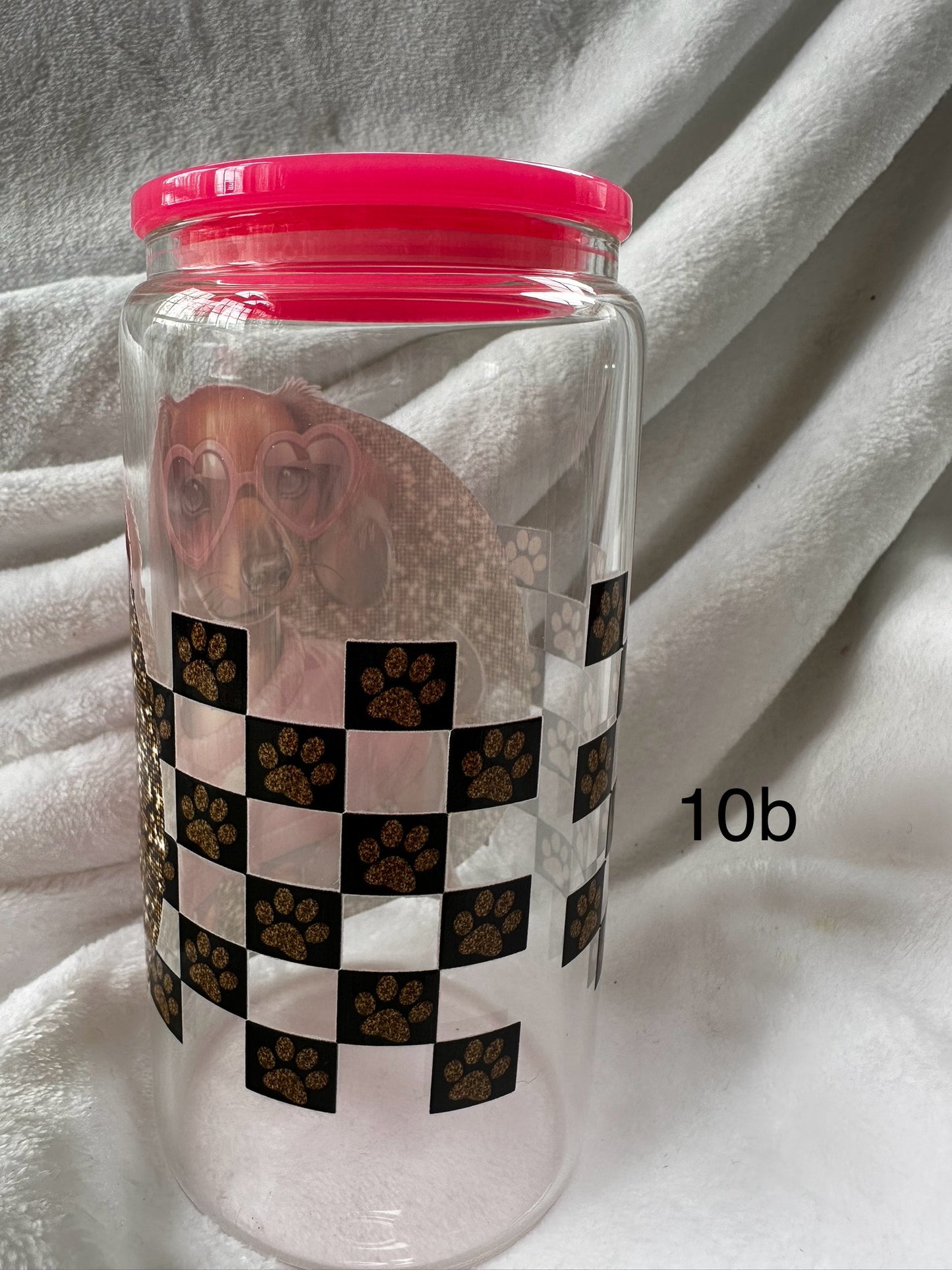 16 oz Libby Glass Can Cup