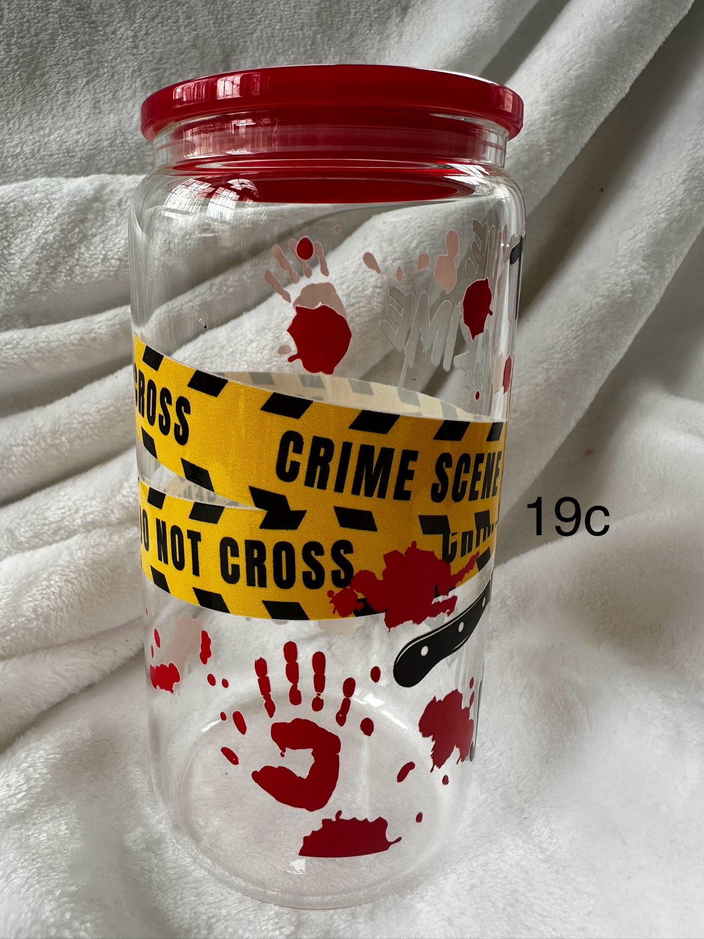 16 oz Libby Glass Can Cup