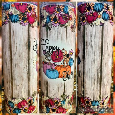 HAPPY FALL TUMBLER