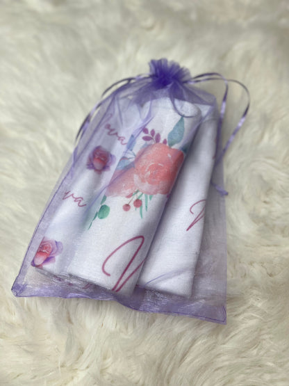 FLEECE BABY BURP CLOTHS (3 PK)