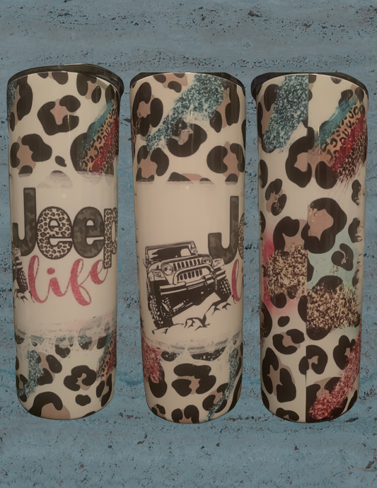 JEEP LIFE 20 OZ TUMBLER