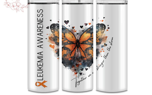 Leukemia Awareness Butterfly